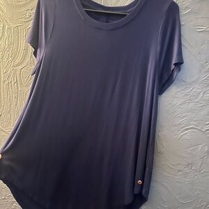 Livi Active Deep Blue Short Sleeve Tee